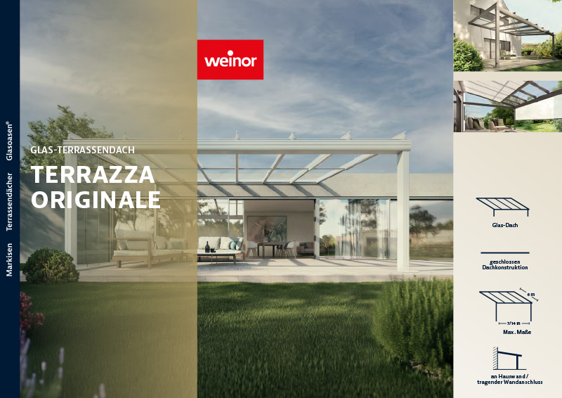 Broschüre Terrazza Originale von Weinor