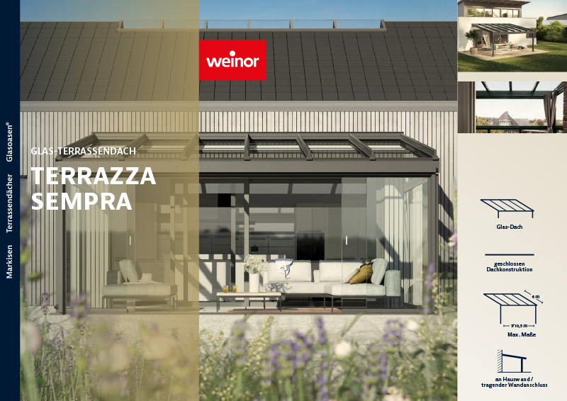 Broschüre - Terrazza Sempra von Weinor