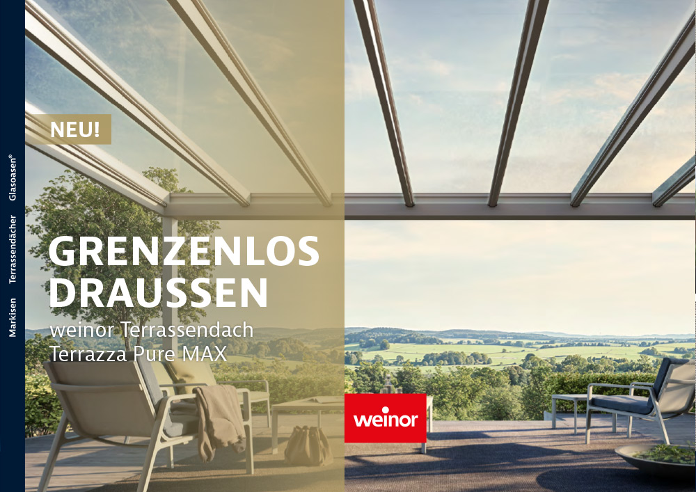 Broschüre - Terrazza Pure Max von weinor